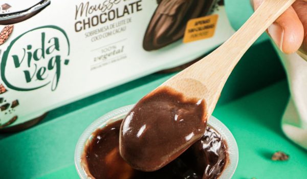 Hum…Mousse de Chocolate sem glúten e lactose!