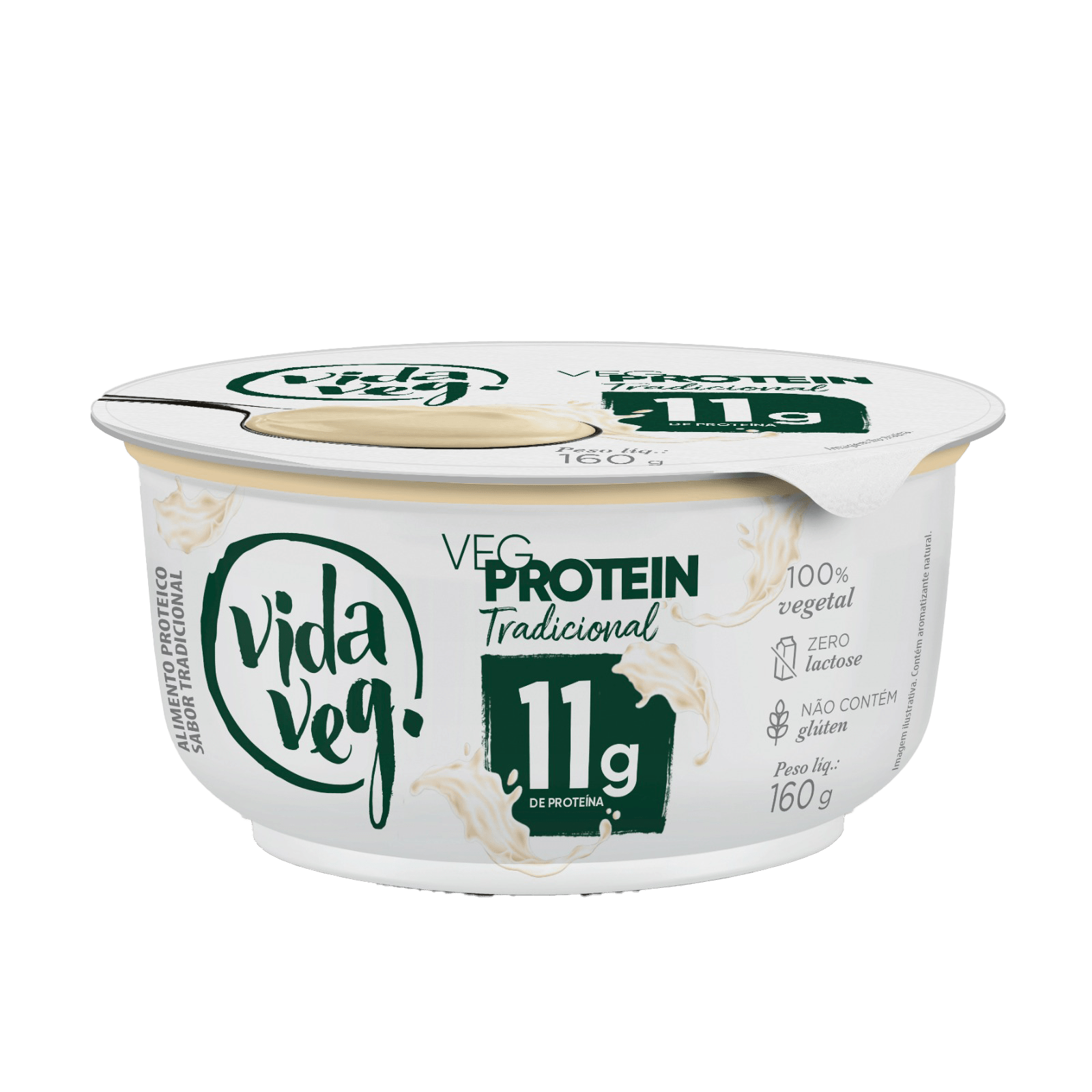 Iogurte Tradicional Proteico Vegprotein Vegano Vida Veg – 160g