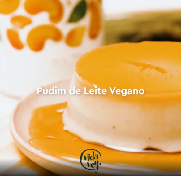 Pudim Vegano, uma receita clássica agora a base de plantas!