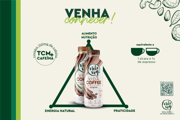 Vida Coffee: primeiro café pronto para beber da Vida Veg