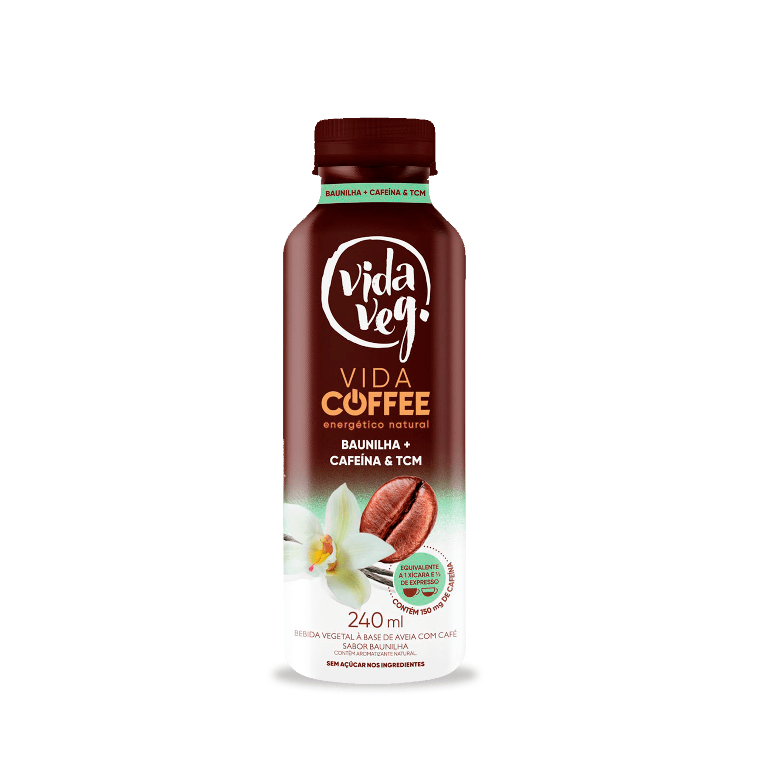 Café Energético Vida Coffee Baunilha Vegano Vida Veg – 240ml